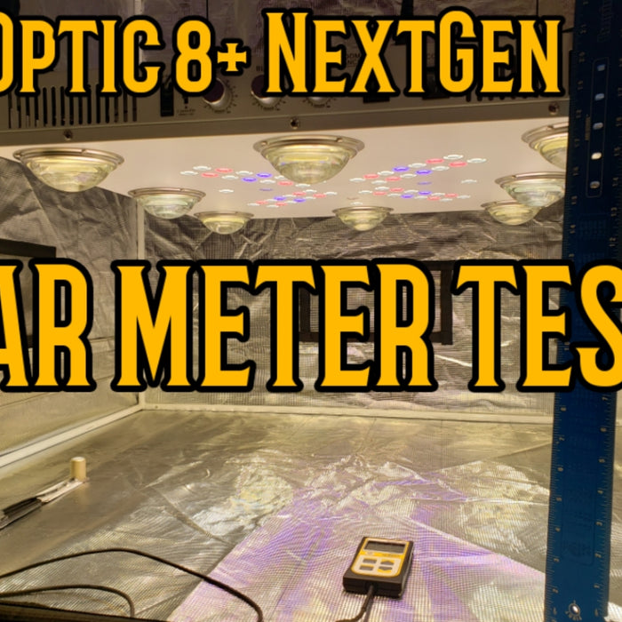 New! Optic 8+ NextGen PAR Meter Data & PPFD Charts.