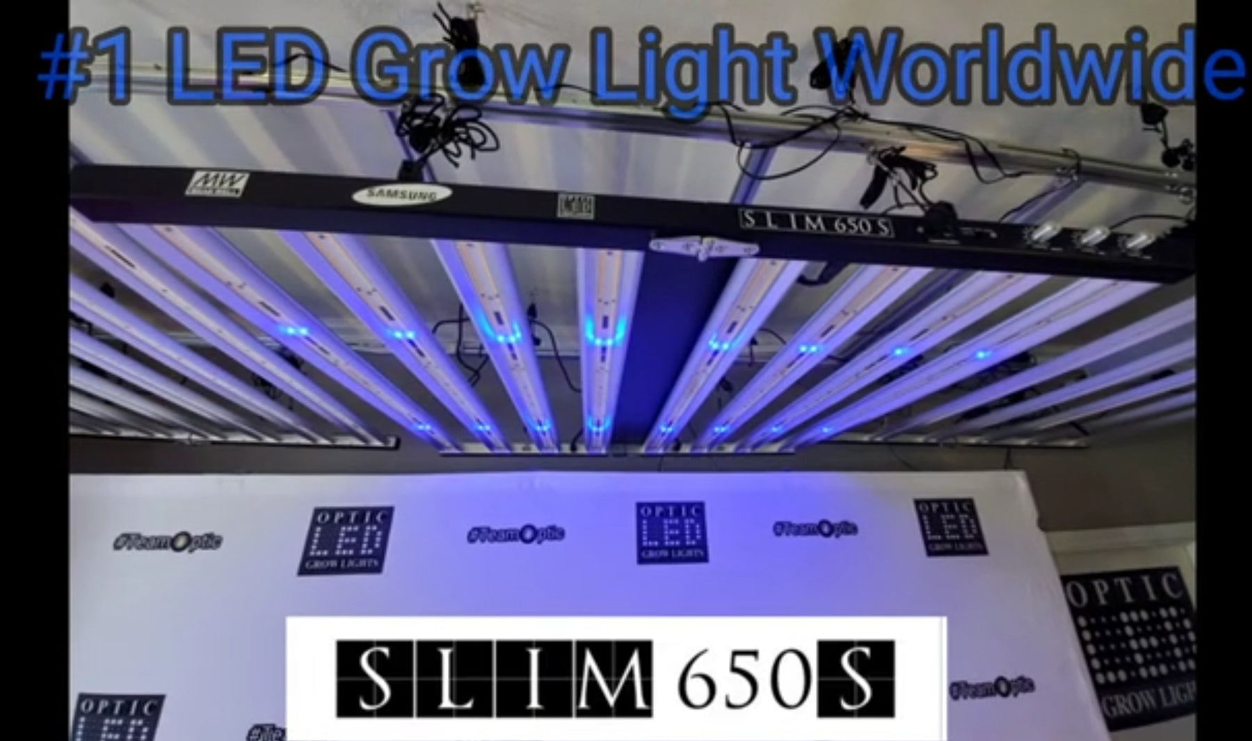 New Slim 650S featuring Samsung's NEW horticulture specific LH351H Deep Red LEDs