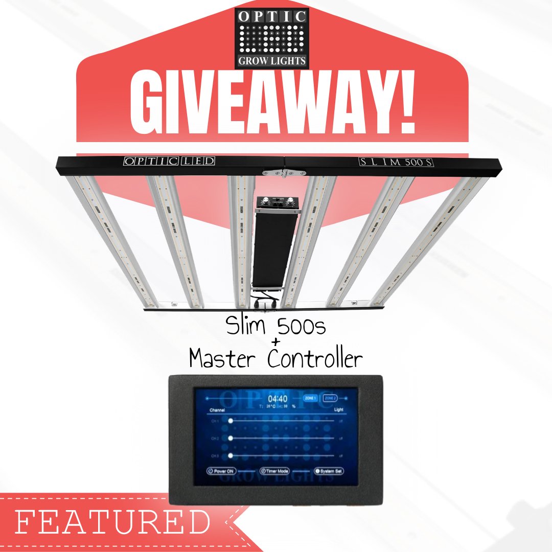 GIVEAWAY!! Optic LED Slim 500s + Optic LED Master Controller Giveaway