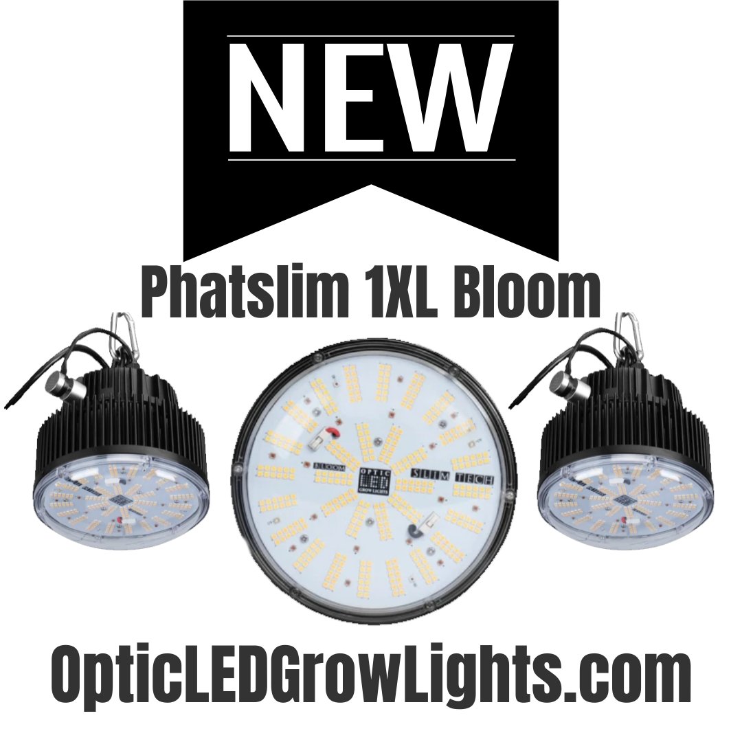 NEW! PhatSlim Bloom 1XL Dimmable LED Grow Lights (UV/IR)