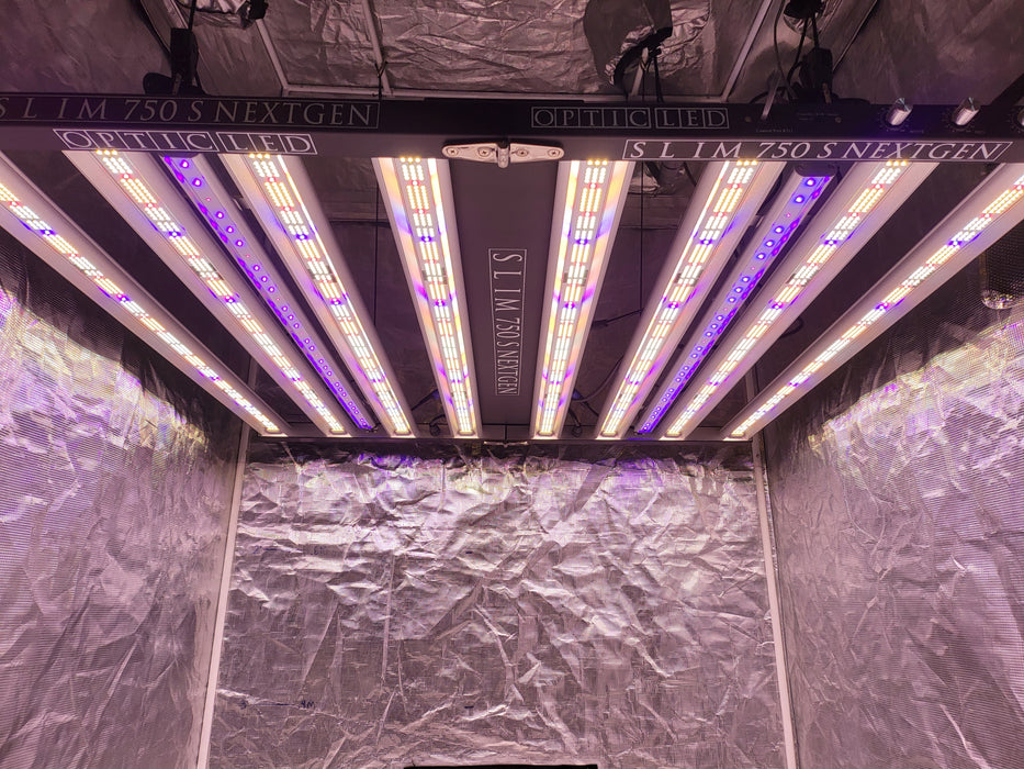 Slim 60 UV BARs - Dimmable LED Grow Light - 2 Pack - (UV + iR) - 60 watts