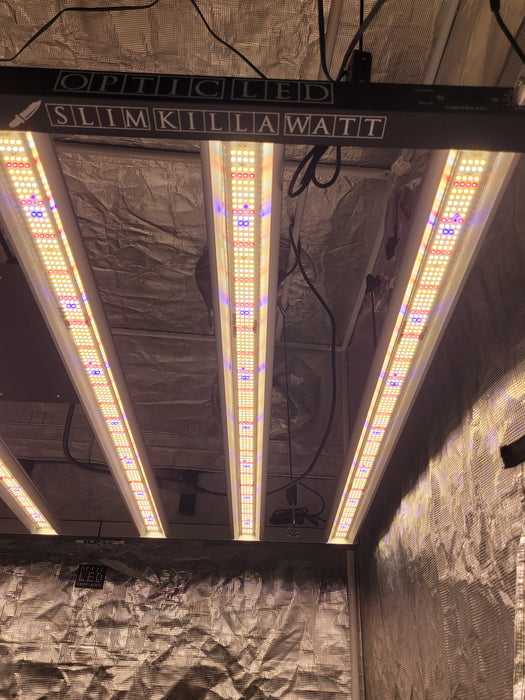 Slim Killa Watt 500 Bloom - Dimmable LED Grow Light - (4/20/2024 release)
