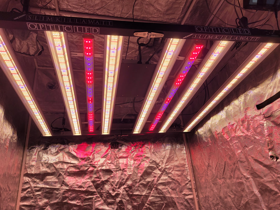 Slim 80 Xtreme Bloom Bars - 80 Watts Dimmable - Deep RED + UV + iR