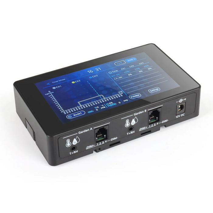 V3 Optic LED Master Controller with CO2 & Environment Sensors - Spectrum Controller - Dimmers - Auto Sunrise