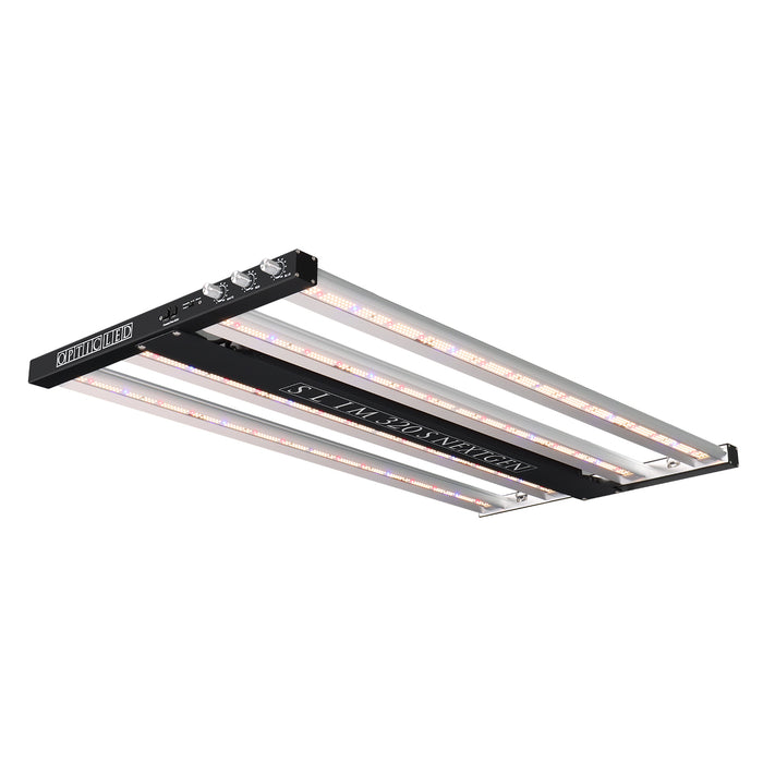 (Sold Out) Slim 320S NextGen Dimmable LED Grow Light Triple Dimmer (UV + ir) 320w (3500k) LH351H V2