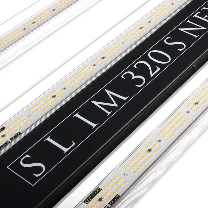 (Open box - 1 left usa only) Slim 320S NextGen Dimmable LED Grow Light Triple Dimmer (UV + ir) 320w (3500k) LH351H V2
